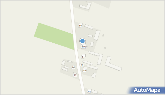 Walinna, Walinna, 87b, mapa Walinna
