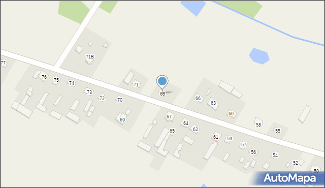 Waliska, Waliska, 68, mapa Waliska