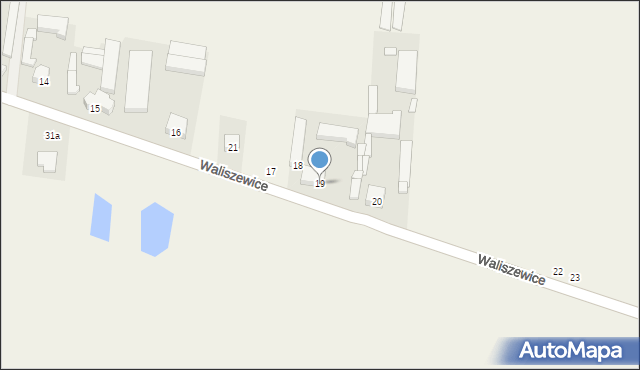 Waliszewice, Waliszewice, 19, mapa Waliszewice