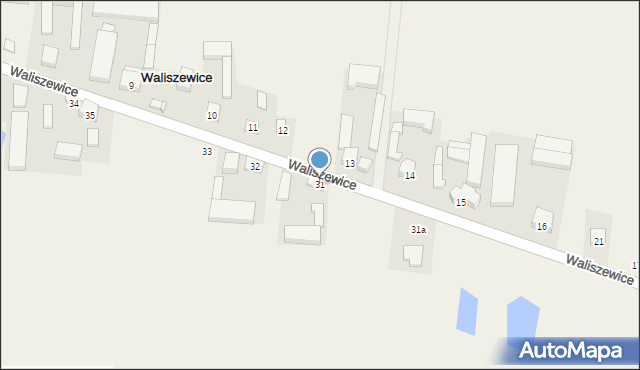 Waliszewice, Waliszewice, 31, mapa Waliszewice