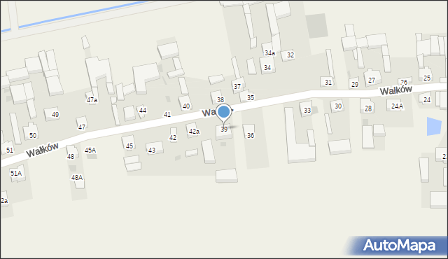 Wałków, Wałków, 39, mapa Wałków