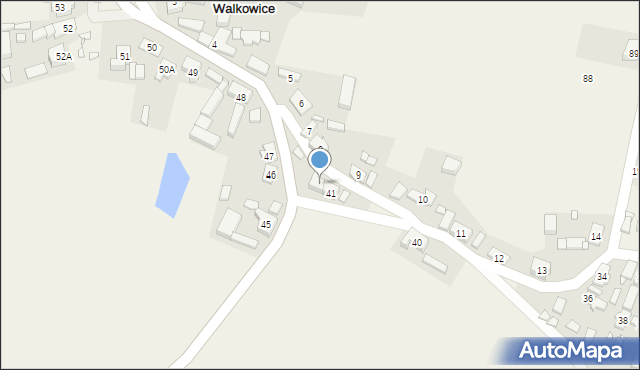 Walkowice, Walkowice, 42, mapa Walkowice