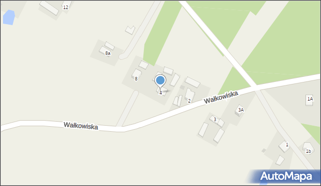 Wałkowiska, Wałkowiska, 4, mapa Wałkowiska