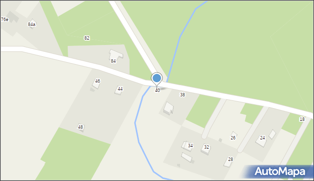 Wałkowiska, Wałkowiska, 40, mapa Wałkowiska