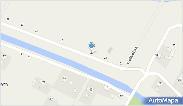 Wałkowiska, Wałkowiska, 47, mapa Wałkowiska
