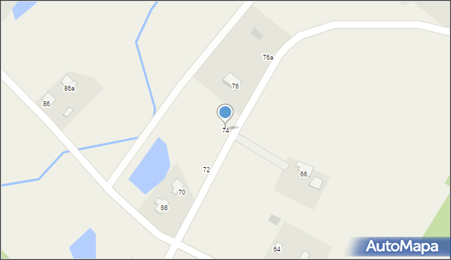 Wałkowiska, Wałkowiska, 74, mapa Wałkowiska