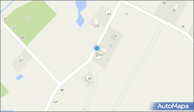 Wałkowiska, Wałkowiska, 9, mapa Wałkowiska