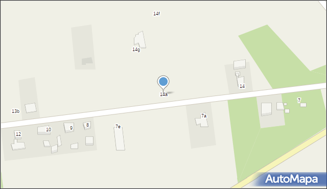 Wałowice, Wałowice, 14a, mapa Wałowice