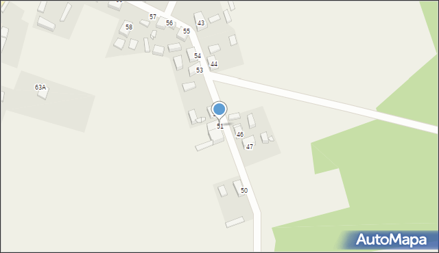 Wałowice, Wałowice, 51, mapa Wałowice