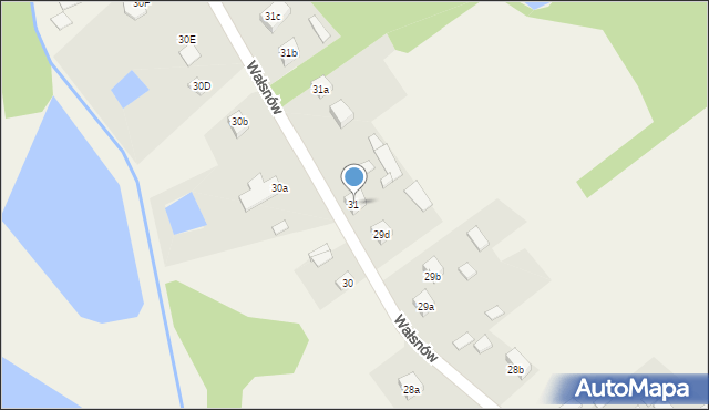 Wałsnów, Wałsnów, 31, mapa Wałsnów