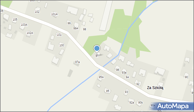Wampierzów, Wampierzów, 97, mapa Wampierzów