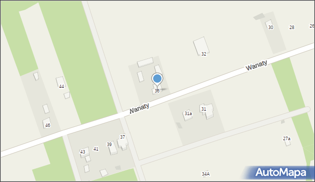 Wanaty, Wanaty, 36, mapa Wanaty