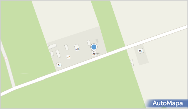 Wanaty, Wanaty, 68, mapa Wanaty