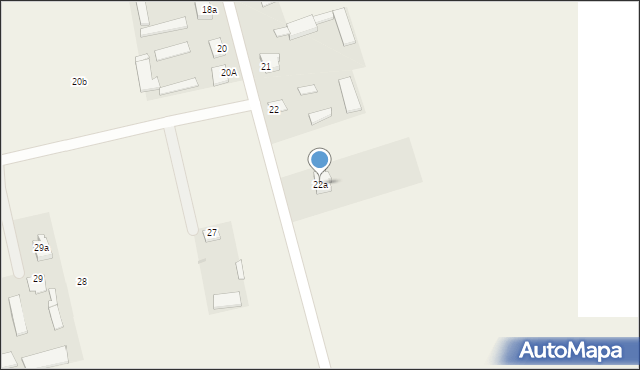 Wandów, Wandów, 22a, mapa Wandów