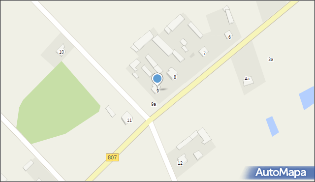Wandów, Wandów, 9, mapa Wandów