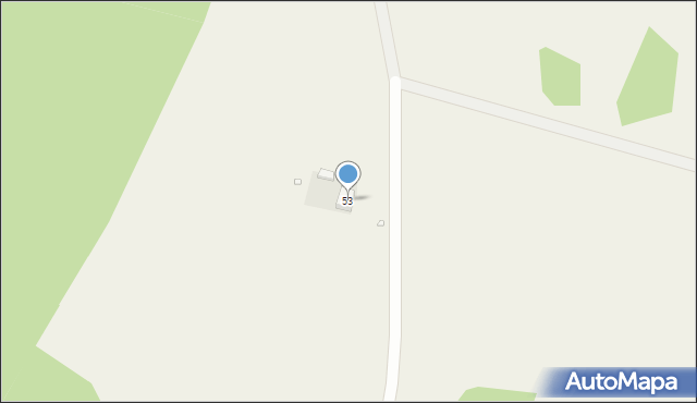 Wandowo, Wandowo, 53, mapa Wandowo