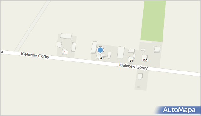 Wandynów, Wandynów, 14, mapa Wandynów