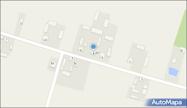 Wandzinów, Wandzinów, 6, mapa Wandzinów