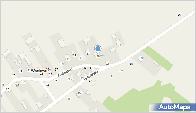 Waniewo, Waniewo, 39, mapa Waniewo