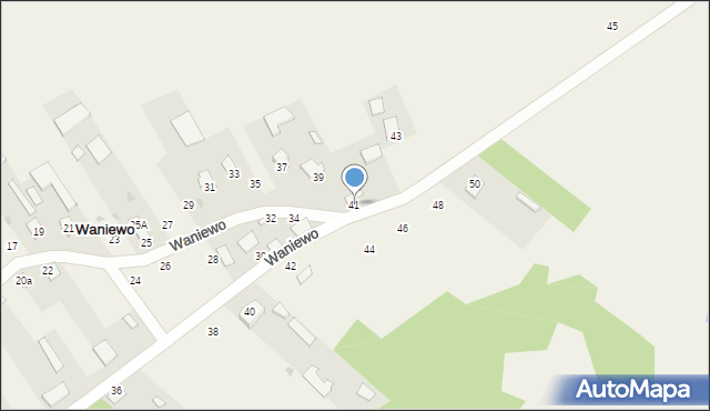 Waniewo, Waniewo, 41, mapa Waniewo