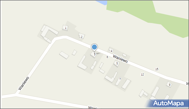 Waniewo, Waniewo, 3, mapa Waniewo