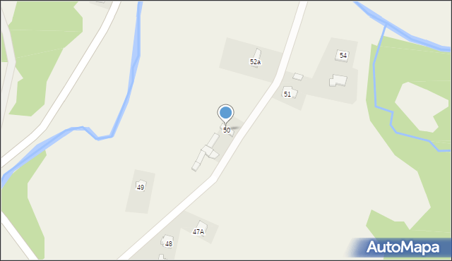 Wańkowa, Wańkowa, 50, mapa Wańkowa