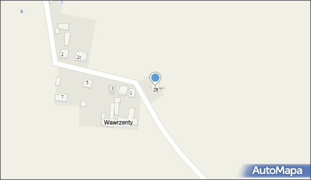 Wańtuchy, Wańtuchy, 2B, mapa Wańtuchy