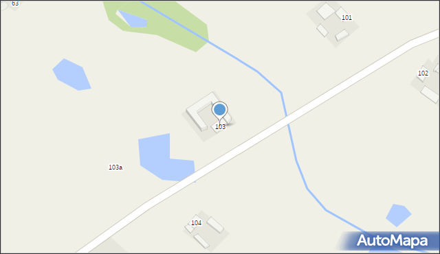Wąpielsk, Wąpielsk, 103, mapa Wąpielsk