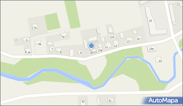 Waplewo, Waplewo, 10, mapa Waplewo