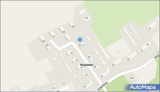 Waplewo, Waplewo, 37, mapa Waplewo