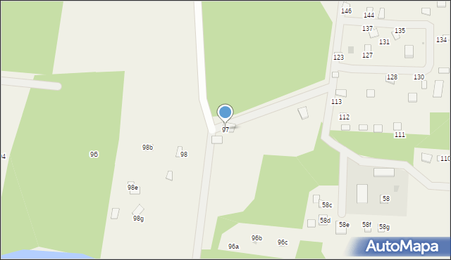 Waplewo, Waplewo, 97, mapa Waplewo