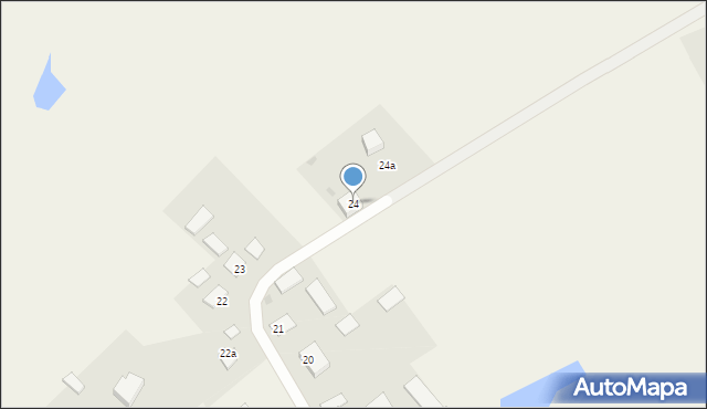 Waplewo, Waplewo, 24, mapa Waplewo