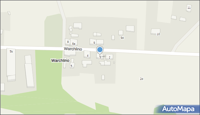 Warchlino, Warchlino, 3, mapa Warchlino