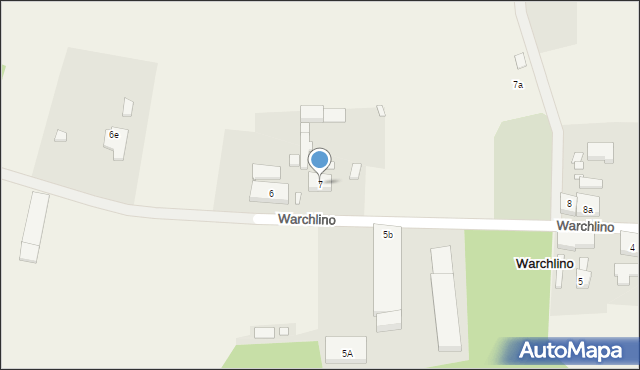Warchlino, Warchlino, 7, mapa Warchlino