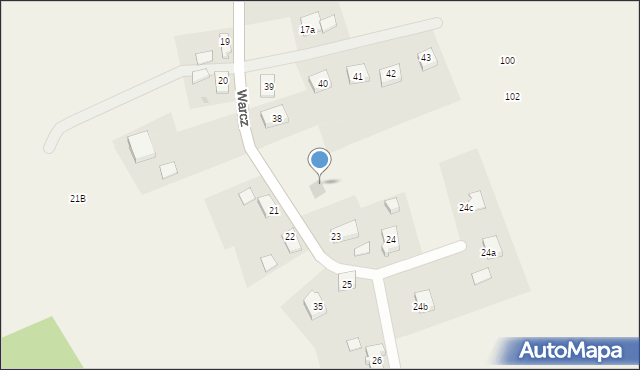 Warcz, Warcz, 36, mapa Warcz