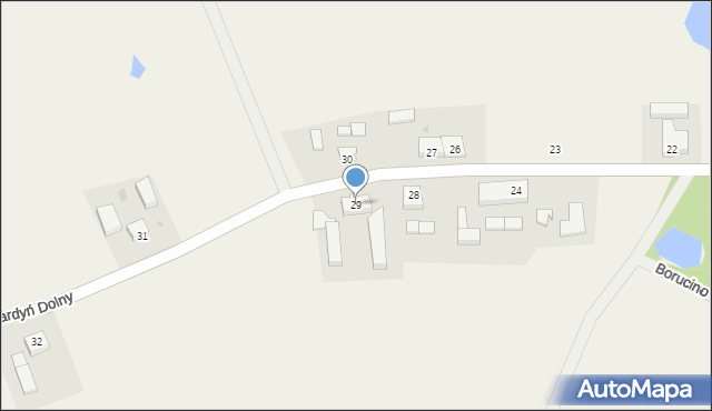 Wardyń Górny, Wardyń Górny, 29, mapa Wardyń Górny