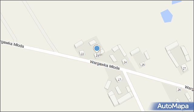 Wargawka Młoda, Wargawka Młoda, 23, mapa Wargawka Młoda