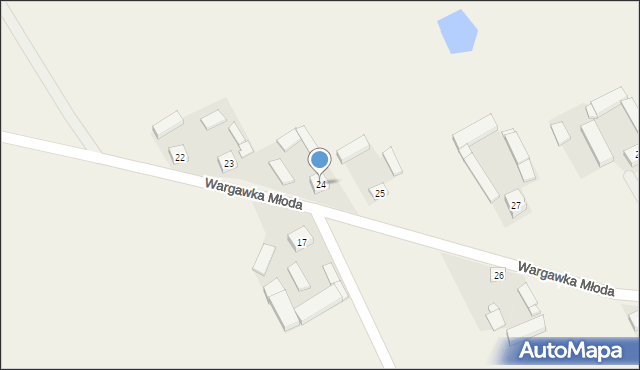 Wargawka Młoda, Wargawka Młoda, 24, mapa Wargawka Młoda