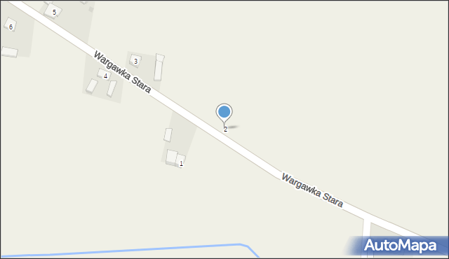 Wargawka Stara, Wargawka Stara, 2, mapa Wargawka Stara
