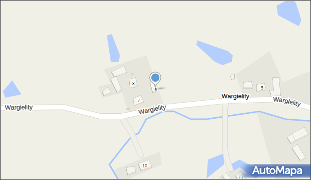 Wargielity, Wargielity, 6, mapa Wargielity