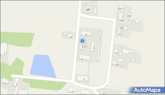 Wargowo, Wargowo, 7, mapa Wargowo