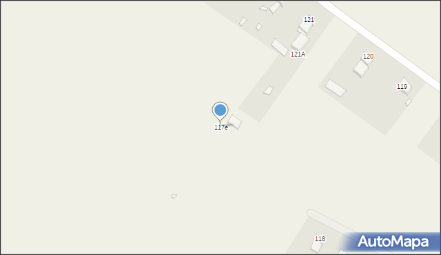 Warnice, Warnice, 117e, mapa Warnice