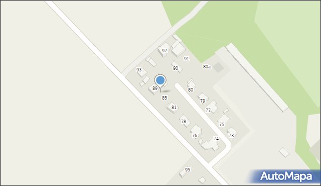 Warnice, Warnice, 87, mapa Warnice