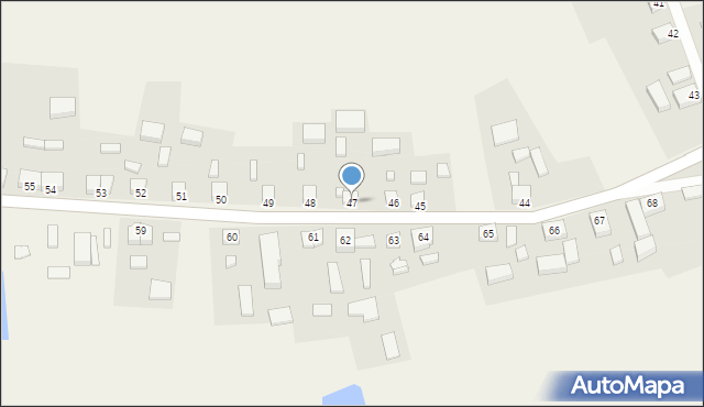 Warnice, Warnice, 47, mapa Warnice