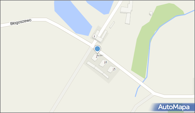 Warnikajmy, Warnikajmy, 17, mapa Warnikajmy