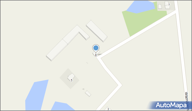 Warnikajmy, Warnikajmy, 6, mapa Warnikajmy