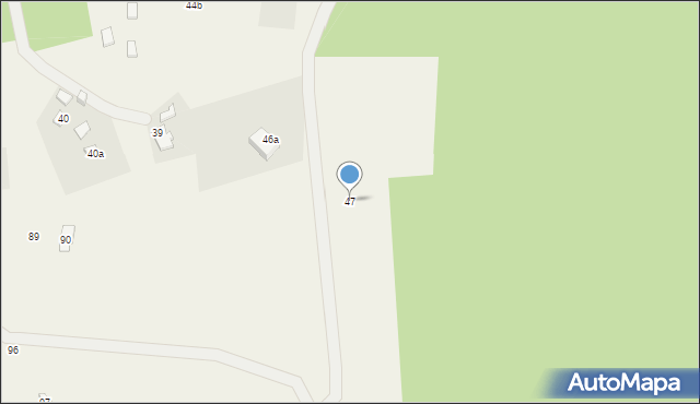 Warnowo, Warnowo, 47, mapa Warnowo