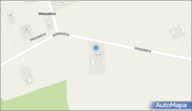 Warpalice, Warpalice, 2, mapa Warpalice