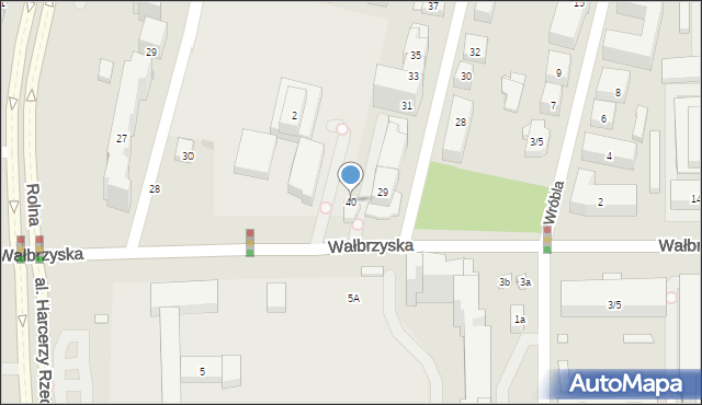 mapa warszawy ul wałbrzyska Wałbrzyska 40 (ul), 02 739 Warszawa (Mokotów)