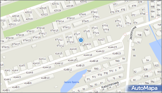 Warszawa, Wał Miedzeszyński, 414/21, mapa Warszawy